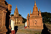 Bagan Myanmar. Temples near Abeyadana, Myinkaba. 